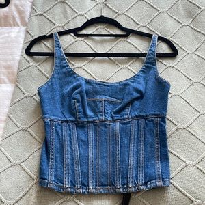Jean corset t tank